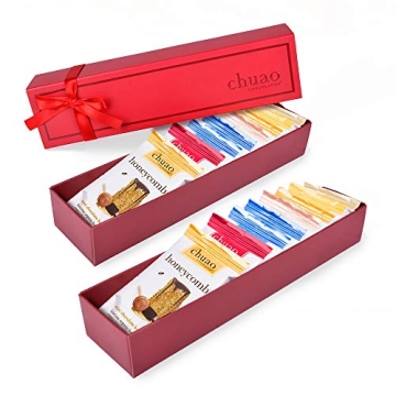 Chuao Chocolatier Dark Chocolate Mini Bar Gift Boxes | Gourmet For Gift Baskets, Birthday, Thank You...