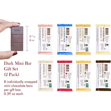 Chuao Chocolatier Mini Dark Chocolate Bars Gift Boxes