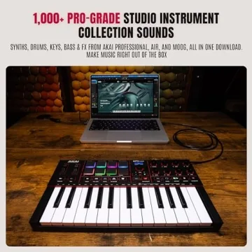 Akai Professional MPK Mini IV - Ultimate MIDI Controller for All