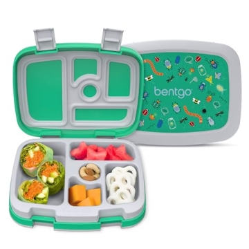 Durable Bentgo Kids Prints Leak-Proof Bento Lunch Box for Ages 3-7