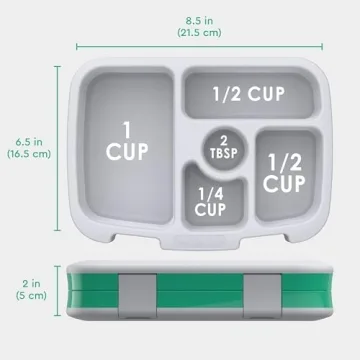 Leak-Proof Bento Lunch Box for Kids Age 3-7