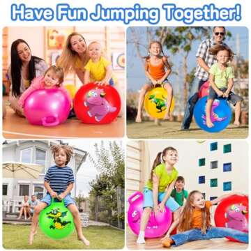 Hymaz Dinosaur Bounce Balls for Kids - Fun & Active Play