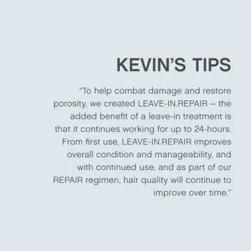 KEVIN.MURPHY LEAVE-IN.REPAIR - Keratin Hair Treatment - For All Hair Types - Damaged Hair Repair - Heat Protectant for Hair - Cruelty Free Hair Care - 200 mL / 6.7 fl oz
