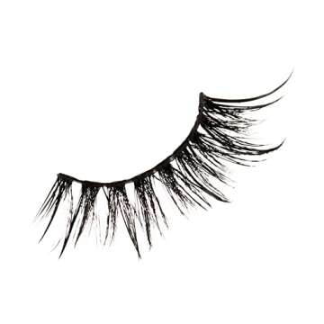 KISS Halloween Lash Drip False Eyelashes, Spiky X Boosted Volume, Unique Wet Look Hydrated Effect, Multi-Length Rewearable Fake Eyelashes, Wispy Crisscross Lash Pattern, Style ‘You Dew You’, 1 Pair, Packaging May Vary