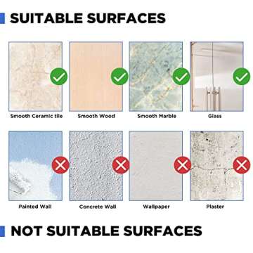 HBlife 2 PCS Shower Caddy Adhesive Shower Organizer, Black Shower Caddy with Soap Dish, No Drilling Stainless Steel Shower Shelf for inside Shower(Includes 4 Adhesive Strips and Removable Hooks)