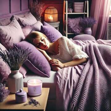 CHILLFLAME Scented Candles, Scented Candle Gift Set for Stress Relief, 3 Votive Candles for Women and Men, Birthday Candle Gifts for Women, Christmas Candles for Women (Pink + Purple + White, 7 oz)