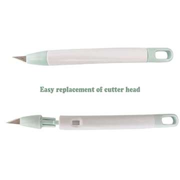 Corey-z Precision Craft Knife Kit, Exacto Knife Set, Carving Hobby Knife, Utility Craft Cutting Tool Coming With 6 Additional Blades For Art, Scrapbooking, Cutter, Stencils, and DIY Projects