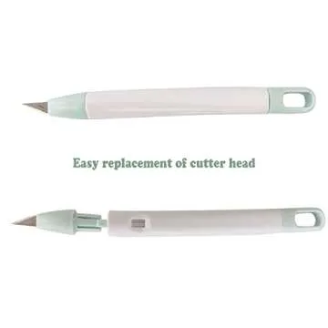 Corey-z Precision Craft Knife Kit, Exacto Knife Set, Carving Hobby Knife, Utility Craft Cutting Tool Coming With 6 Additional Blades For Art, Scrapbooking, Cutter, Stencils, and DIY Projects