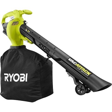 RYOBI 40-Volt VacAttack Lithium-Ion Cordless Leaf Vacuum Mulcher - Powerful, Portable & Perfect for ...