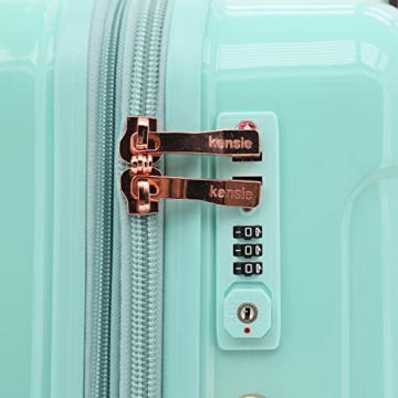 kensie Alma Hardside Luggage Set, Fashionable & Functional