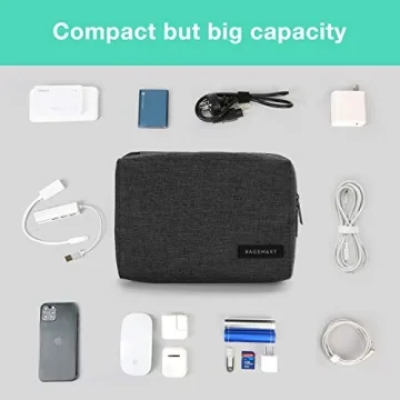 BAGSMART Electronics Organizer Travel Case for All Travelers