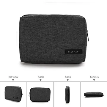 BAGSMART Electronics Organizer Travel Case for All Travelers