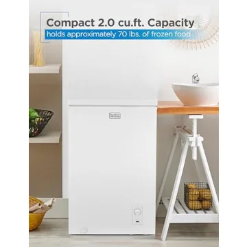 BLACK+DECKER Compact Chest Freezer - 2.0 Cu. Ft.