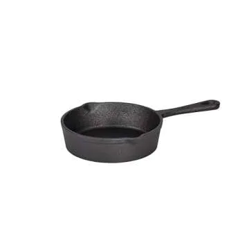 Versatile Casamoda 5.4 Inch Cast Iron Skillet for Cooking