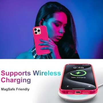 NYCPrimeTech iPhone 13 Pro Neon Pink Case for Stylish Protection