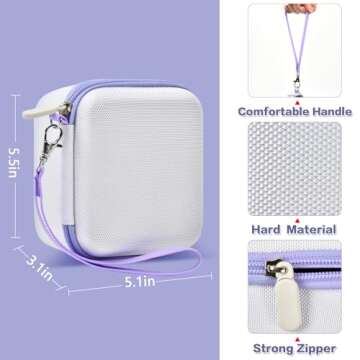 PAIYULE Kids Instant Print Camera Case for Toddlers