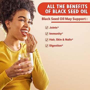 MAJU Black Seed Oil Capsules for Health and Wellness