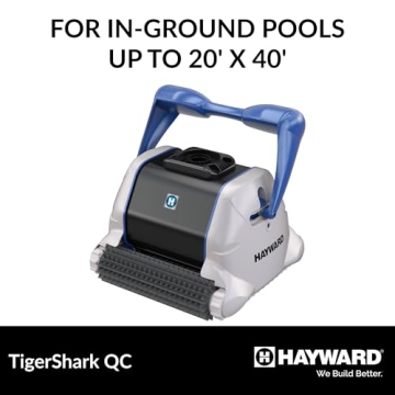 Hayward TigerShark QC Robotic Pool Cleaner for Easy Cleaning