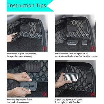 Topfit Performance Pedal Set for Tesla Model 3 and Y