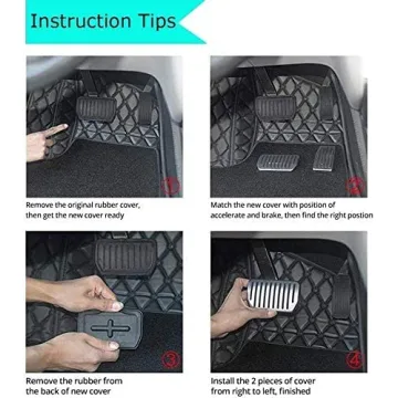 Topfit Performance Pedal Set for Tesla Model 3 and Y