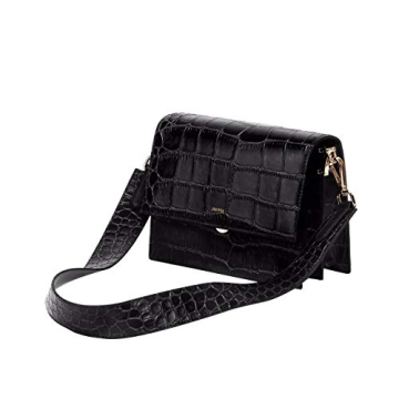 JW PEI Mini Flap Crossbody Bag in Elegant Black