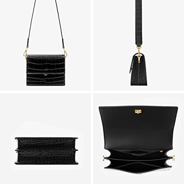JW PEI Mini Flap Crossbody Bag in Elegant Black
