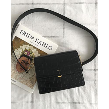 JW PEI Mini Flap Crossbody Bag in Elegant Black