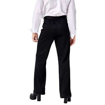 Men's Retro 70s Disco Fever Flared Pants for Parties