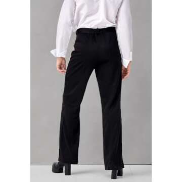 Men's Retro 70s Disco Fever Flared Pants for Parties