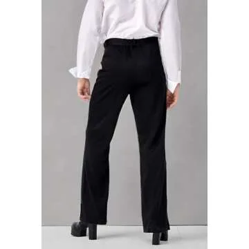 Men's Retro 70s Disco Fever Flared Pants for Parties