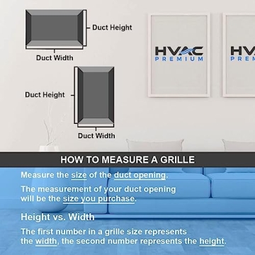HVAC Premium 25'' x 16'' Steel Return Air Grille