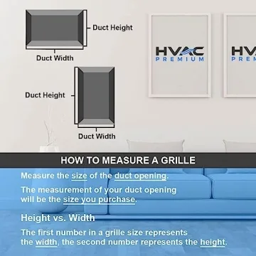 HVAC Premium 25'' x 16'' Steel Return Air Grille