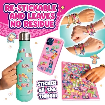 Engaging Wearable Sticker Toy Bracelet for Kids
