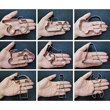 Construction Cookie Cutter Set for Creative Baking Fun