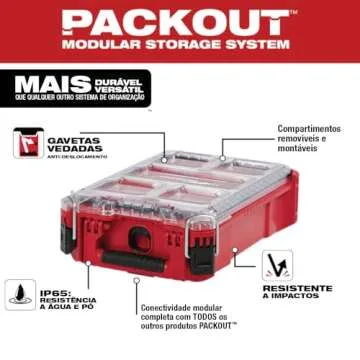 Milwaukee Electric Tool 48-22-8435 Pack out, 5 Compartment, Small Parts Organizer