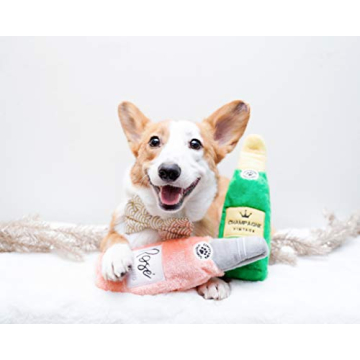 ZippyPaws Happy Hour Crusherz Durable No Stuffing Dog Toys