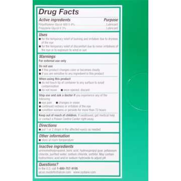 Systane Ultra Lubricant Eye Drops, 60 Count (Pack of 1), (Packaging may vary)