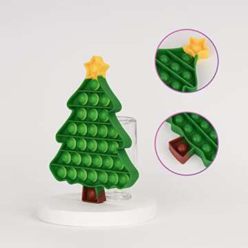 Christmas Pop Fidget Toys for Kids & Adults Stress Relief
