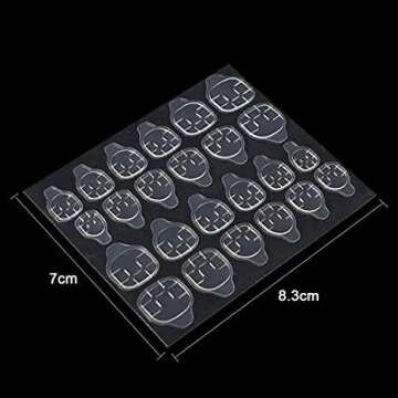 Kalolary Double-Sided Nail Adhesive Tabs for Nail Art