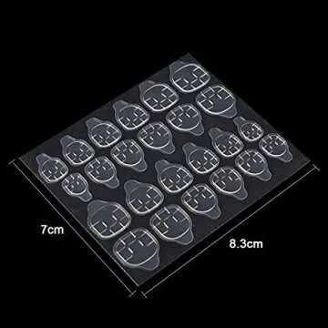 Kalolary Double-Sided Nail Adhesive Tabs for Nail Art