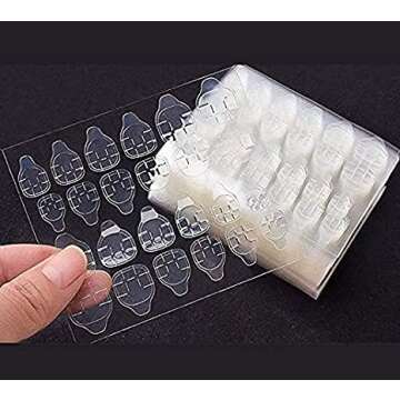 Kalolary Double-Sided Nail Adhesive Tabs for Nail Art