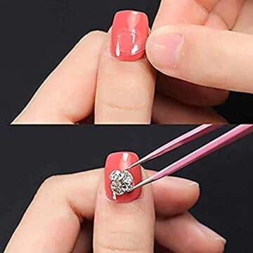 Kalolary Double-Sided Nail Adhesive Tabs for Nail Art
