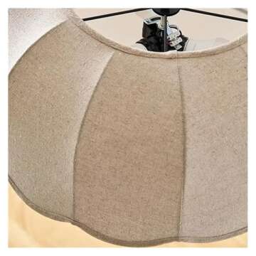 Banana Leaf Pendant Lamp - Elegant Japanese Linen Light