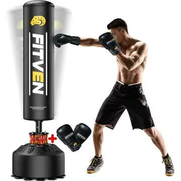 FITVEN Punching Bag Set
