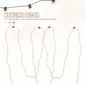 PRETYZOOM Seashells Garland 2pcs Seashell Garland Natural Small Conch Shell Banner Pendant Under The Sea Themed Hanging Sign Beach Tree Garland Nautical Window Decor