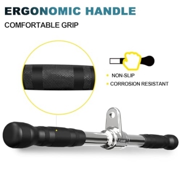 POWER GUIDANCE Triceps Pull Down Attachment for Home Gym