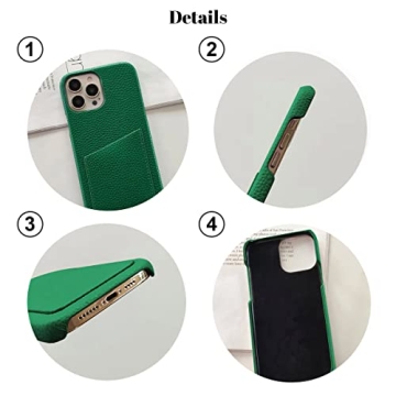 Personalized Initials Luxury Vegan Leather iPhone Case