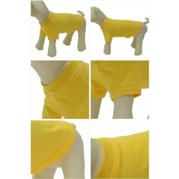 Lovelonglong Bulldog Dog T-Shirt for French and English Bulldogs