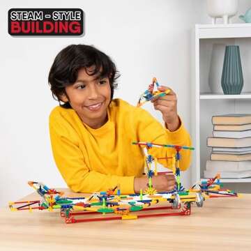 K'NEX - Click & Construct Value Building Set - 522 Pieces, STEM Building, Creative Play Set‚ Ages ...