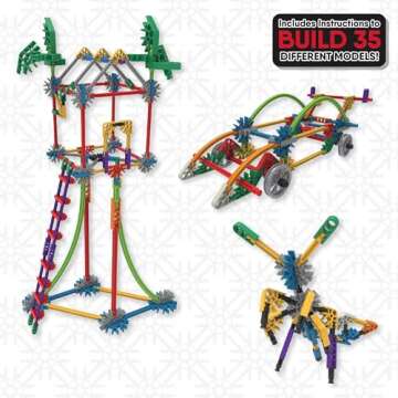 K'NEX - Click & Construct Value Building Set - 522 Pieces, STEM Building, Creative Play Set‚ Ages 7+